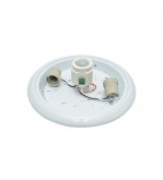 Plafoniera cu senzor de miscare si senzor crepuscular 2x40W E27 220-240V 300x105mm Cod: BK69971