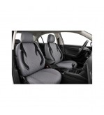 Huse scaune auto universale Premium fractionate fata spate gri cu negru compatibile dimensiuni standard Cod: HNG1101-5