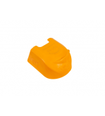 Protectie cupla remorca pentru bila de tractare portocalie cu suport stecher Cod: SDP-01