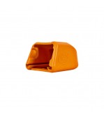 Protectie cupla remorca pentru bila de tractare portocalie cu suport stecher Cod: SDP-01