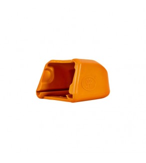 Protectie cupla remorca pentru bila de tractare portocalie cu suport stecher Cod: SDP-01