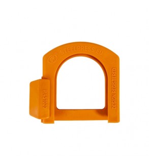 Protectie carlig sferic remorca portocalie cu suport stecher 5.5 mm Cod: SDE-02