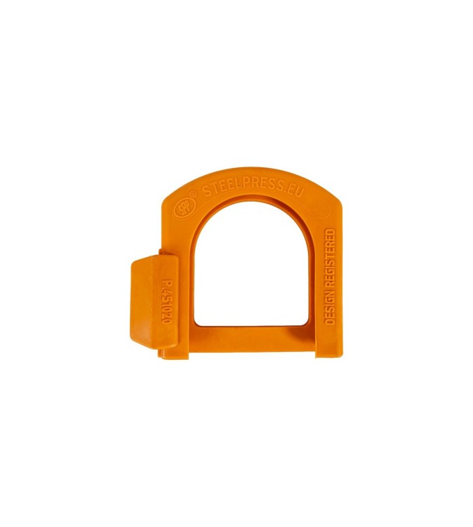 Protectie carlig sferic remorca portocalie cu suport stecher 5.5 mm Cod: SDE-02