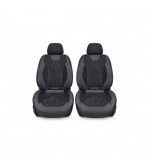 Huse scaune auto universale Premium 9D negre imitatie piele material tip Alcantara Cod: HNG3019-9D-1
