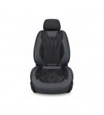 Huse scaune auto universale Premium 9D negre imitatie piele material tip Alcantara Cod: HNG3019-9D-1