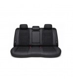 Huse scaune auto universale Premium 9D negre imitatie piele material tip Alcantara Cod: HNG3019-9D-1