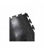 Pardoseala modulara PVC pentru garaj negru 500 x 500 x 6 mm Cod: PPM02
