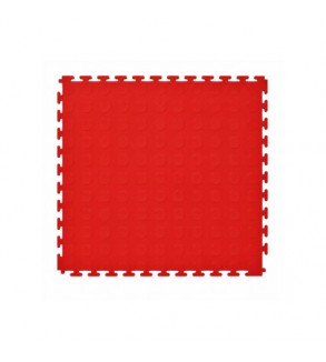 Pardoseala modulara PVC pentru garaj rosu 500 x 500 x 6 mm Cod: PPM04