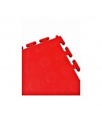 Pardoseala modulara PVC pentru garaj rosu 500 x 500 x 6 mm Cod: PPM04
