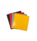 Pardoseala modulara PVC pentru garaj rosu 500 x 500 x 6 mm Cod: PPM04
