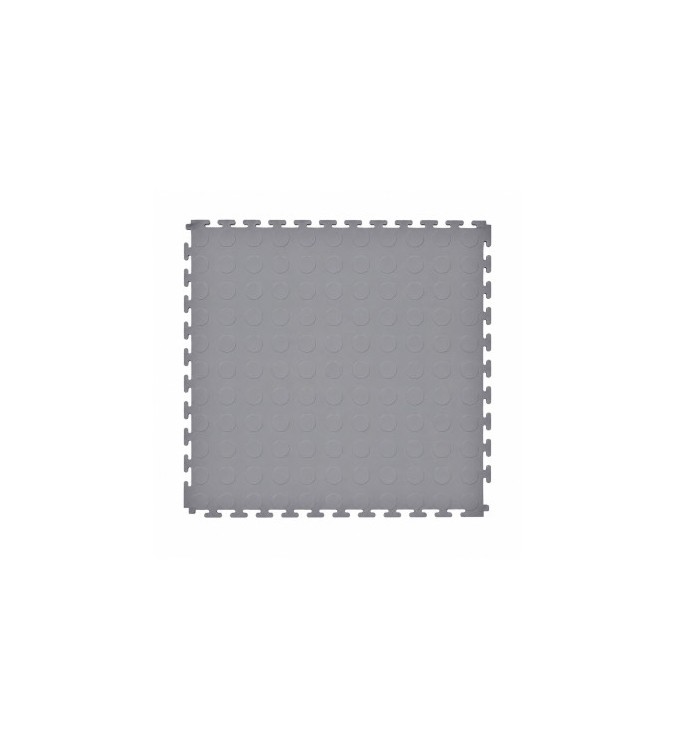 Pardoseala modulara PVC pentru garaj gri 500 x 500 x 6 mm Cod: PPM01