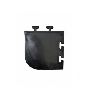 Colt pardoseala modulara PVC pentru garaj negru 100 x 100 x 6 mm Cod: CPM02