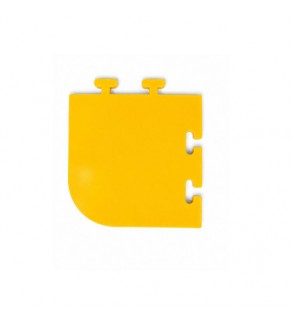 Colt pardoseala modulara PVC pentru garaj galben 100 x 100 x 6 mm Cod: CPM03