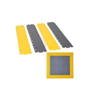 Margine pardoseala modulara PVC pentru garaj gri 500 x 100 x 6 mm Cod: MPM01
