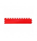 Margine pardoseala modulara PVC pentru garaj rosu 500 x 100 x 6 mm Cod: MPM04
