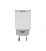 Incarcator retea 2.4A cu 2 USB alb Cod: XO-L65EU