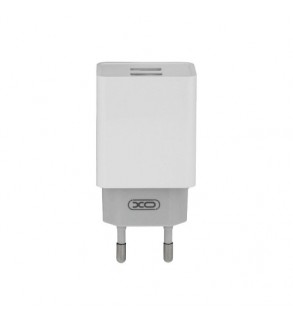 Incarcator retea 2.4A cu 2 USB alb Cod: XO-L65EU