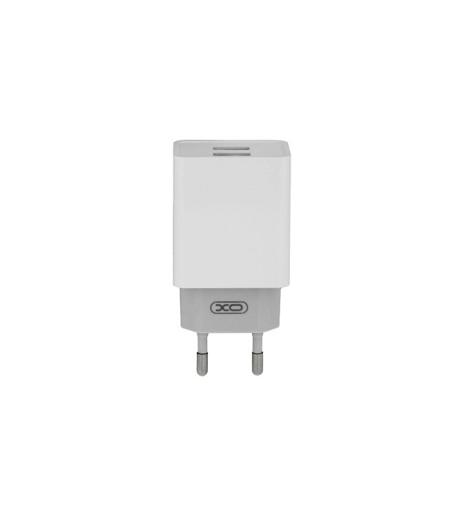 Incarcator retea 2.4A cu 2 USB alb Cod: XO-L65EU