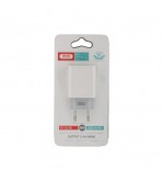 Incarcator retea 2.4A cu 2 USB alb Cod: XO-L65EU