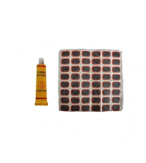 Petice reparatie camera anvelopa 30x20 mm 48 bucati cu adeziv Cod: PV3020