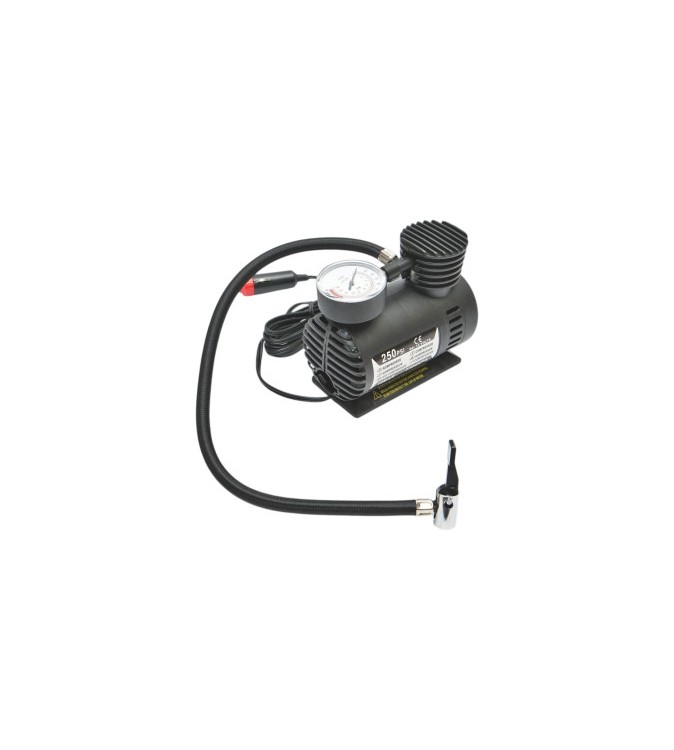 Compresor aer 12V 250 PSI umflat roti cu cablu 2.8 m la priza bricheta Cod: BK78930