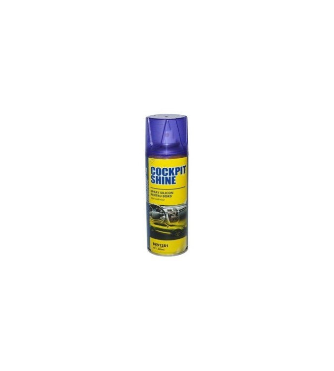 Spray silicon bord antistatic cu parfum New Car 200 ml Cod: BK91281