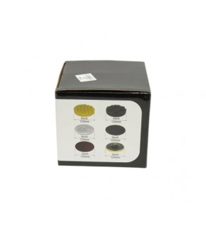 Set slefuire si polisare 125 mm Velcro cu bureti pad lana discuri abrazive si adaptor M14 9 piese  Cod: DISVF44