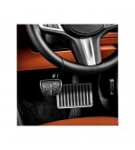 Protectie pedala universala 23.5x16 cm din otel inoxidabil si cauciuc Cod: RAZ372