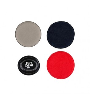 Bureti polisare manuala 12.5 cm Velcro cu maner ergonomic 3 bucati DIRT DEVIL Cod: 2111552