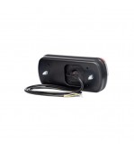 Lampa spate LED 6 functii 12V-24V cu ceata si iluminare numar mufa Fristom Cod: FT-130 PM
