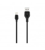 Cablu incarcare 2.1A USB-A la Lightning 2 m negru Cod: XO-NB103A