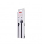 Cablu incarcare 2.1A USB-A la Lightning 2 m negru Cod: XO-NB103A