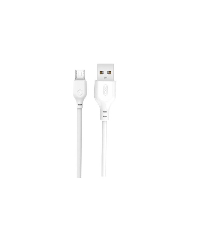 Cablu incarcare 2.1A USB-A la Micro USB 2 m alb Cod: XO-NB103