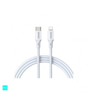 Cablu incarcare si transfer date Type-C la Lightning 1 m alb Bwoo Cod: X193