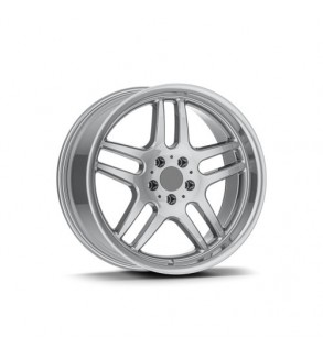 Jante AGT 19x8.5 ET20 fata 19x9.5 ET20 spate 5x120 argintiu diamond cut compatibile BMW Cod: AGT 19257