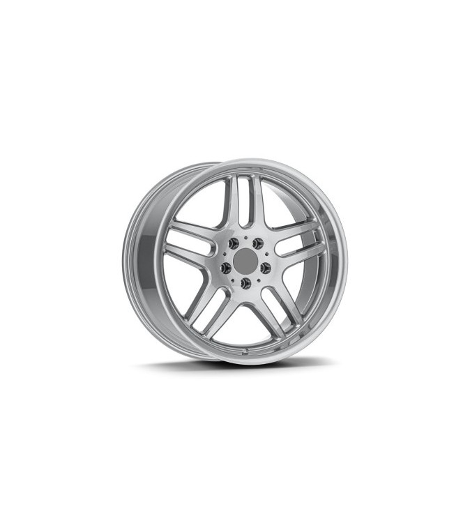 Jante AGT 19x8.5 ET20 fata 19x9.5 ET20 spate 5x120 argintiu diamond cut compatibile BMW Cod: AGT 19257