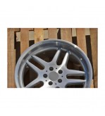 Jante AGT 19x8.5 ET20 fata 19x9.5 ET20 spate 5x120 argintiu diamond cut compatibile BMW Cod: AGT 19257