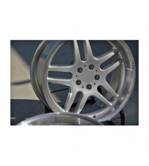 Jante AGT 19x8.5 ET20 fata 19x9.5 ET20 spate 5x120 argintiu diamond cut compatibile BMW Cod: AGT 19257