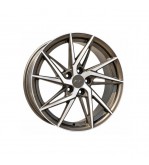 Jante AGT 18x8 ET35 5x112 bronz polish mat compatibile Audi BMW Volkswagen Mercedes Skoda Seat Cod: AGT 18259-0110