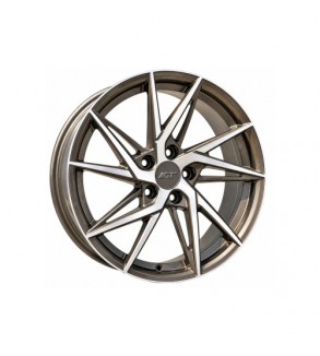 Jante AGT 18x8 ET35 5x112 bronz polish mat compatibile Audi BMW Volkswagen Mercedes Skoda Seat Cod: AGT 18259-0110