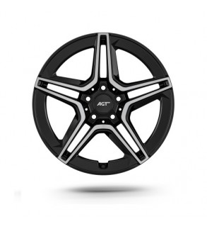 Jante AGT 17x7.5 ET38 5x112 diamond cut compatibile Mercedes Volkswagen Audi Seat Skoda Cupra  Cod: AGT 17273-1114