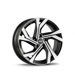 Jante AGT 17x7 ET35 4x100 diamond cut compatibile Dacia Renault Opel Nissan Cod: AGT 17156-0379