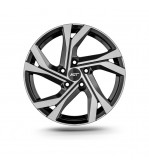 Jante AGT 17x7 ET35 4x100 diamond cut compatibile Dacia Renault Opel Nissan Cod: AGT 17156-0379
