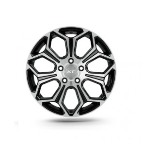 Jante AGT 16x6.5 ET40 5x112 diamond cut compatibile Volkswagen Mercedes Seat Skoda Cupra Cod: AGT 16263-1177