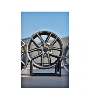 Jante AGT 16x6.5 ET38 5x114.3 gri antracit hyper black compatibile Dacia Renault Nissan Toyota Cod: AGT 16255-0188