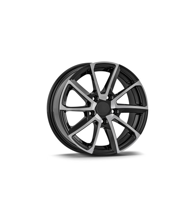 Jante AGT 15x6.5 ET35 5x100 diamond cut compatibile Skoda Volkswagen Audi Seat Cod: AGT 15040-0587