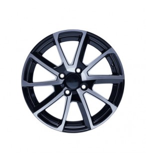 Jante AGT 15x6.5 ET35 5x100 diamond cut compatibile Skoda Volkswagen Audi Seat Cod: AGT 15040-0587