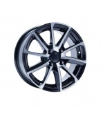 Jante AGT 15x6.5 ET35 5x100 diamond cut compatibile Skoda Volkswagen Audi Seat Cod: AGT 15040-0587