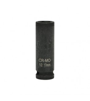 Cheie tubulara de impact lunga 17 mm 78 mm prindere 1-2 inch Cr-Mo Cod: BK90136
