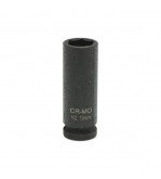 Cheie tubulara de impact lunga 19 mm 78 mm prindere 1-2 inch Cr-Mo Cod: BK90137